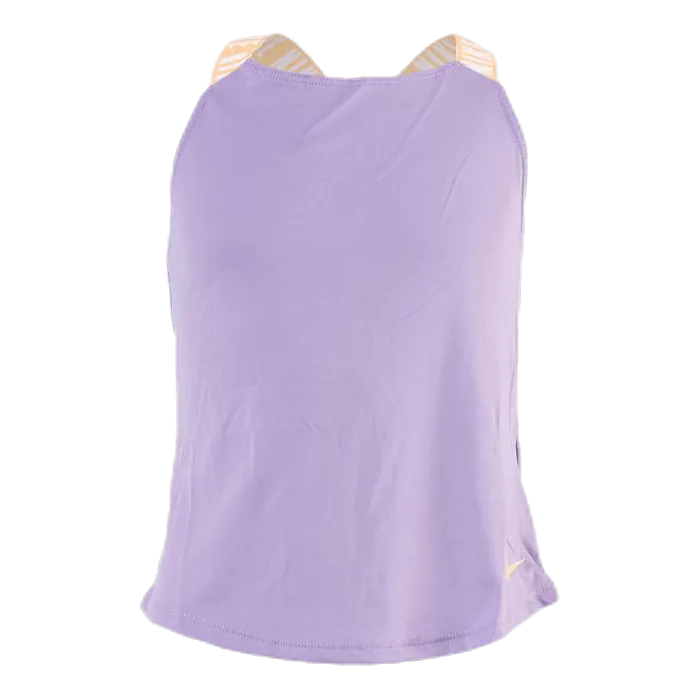 NIKE DRIFIT TANK JUNIOR PURPLE
