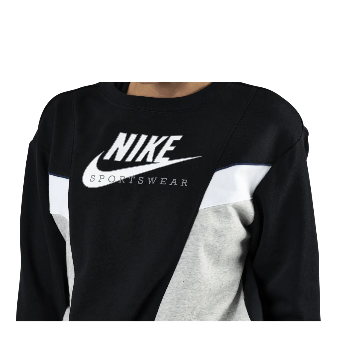 Nike Nsw Heritage Crew Flc Black
