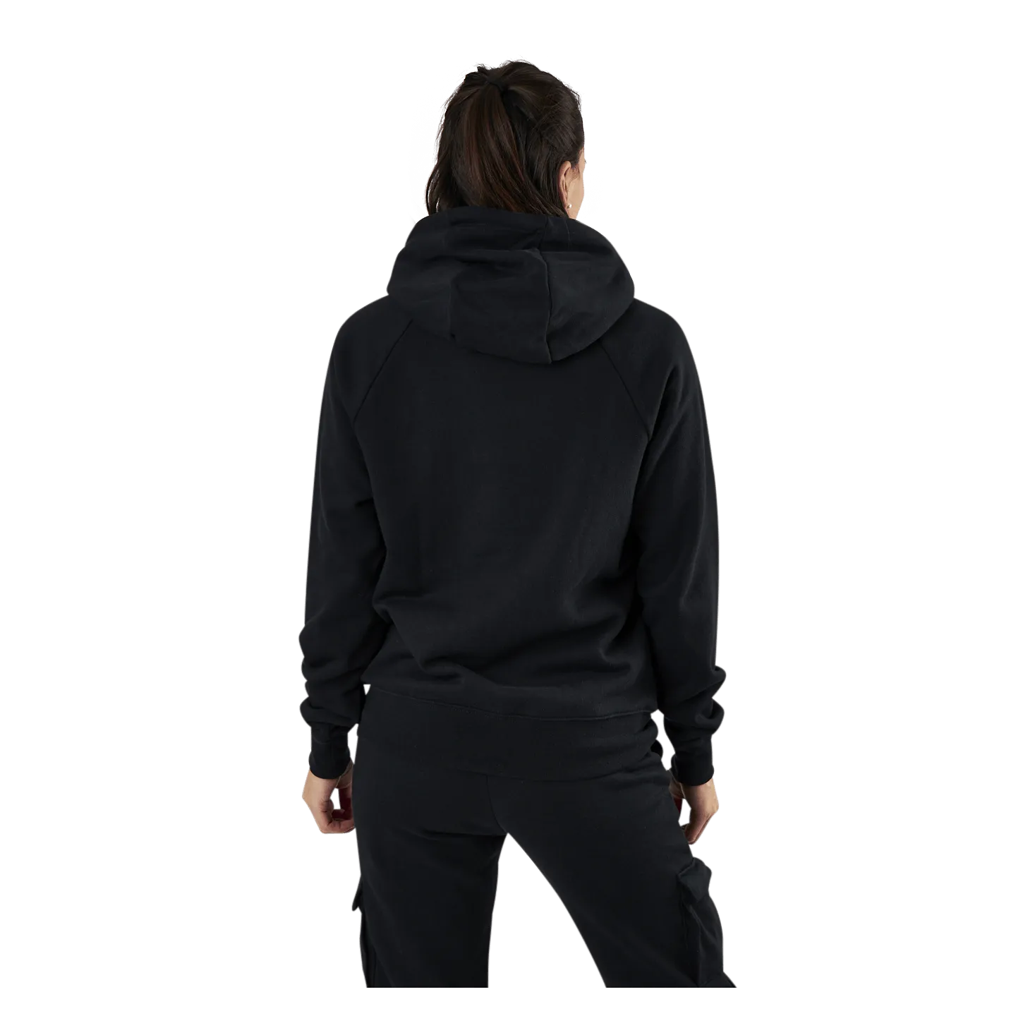Nike Nsw Swoosh Hoodie Ft White/Black