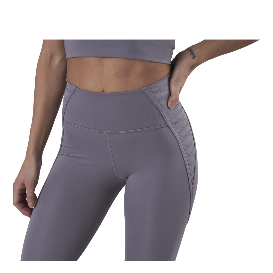Nike One Luxe Lacing 7/8 Tights Purple