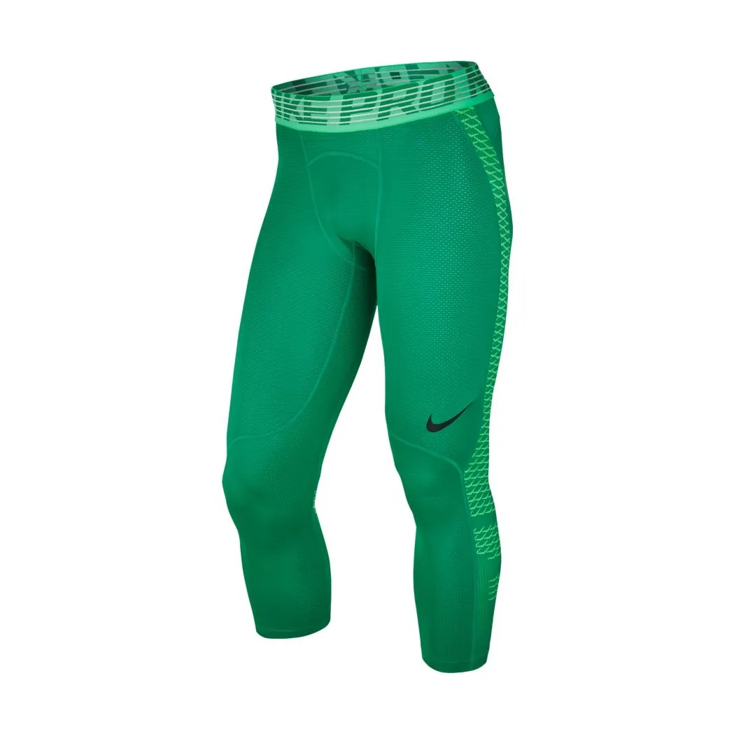 Nike Pro Hypercool Tight 3Qt (324/stadium green/electro green/black)