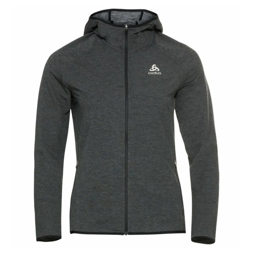 Odlo Mujer Capa intermedia Hoody Midlayer Run Easy 365 Negro 