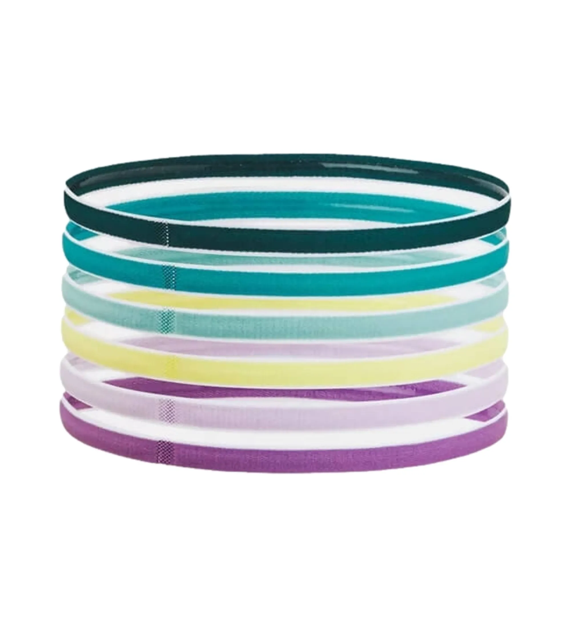Pack de 6 minicintas para el pelo multicolor