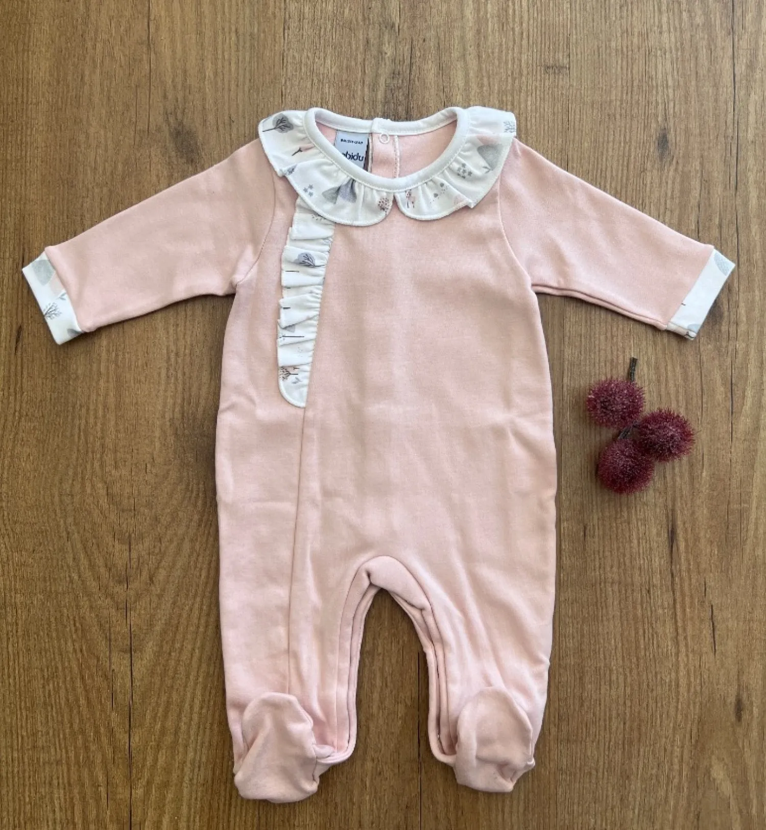 Pajamas for girls in powder pink Lovely Collection