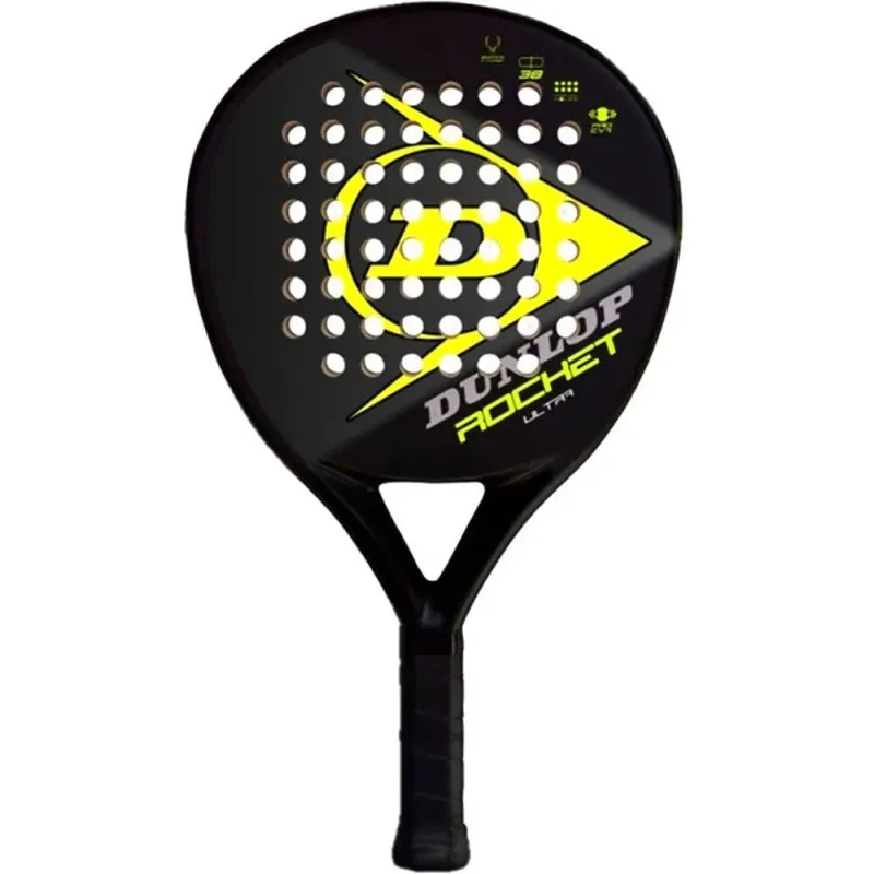 Pala Padel Dunlop ROCKET ULTRA YELLOW 10325876(sin funda)