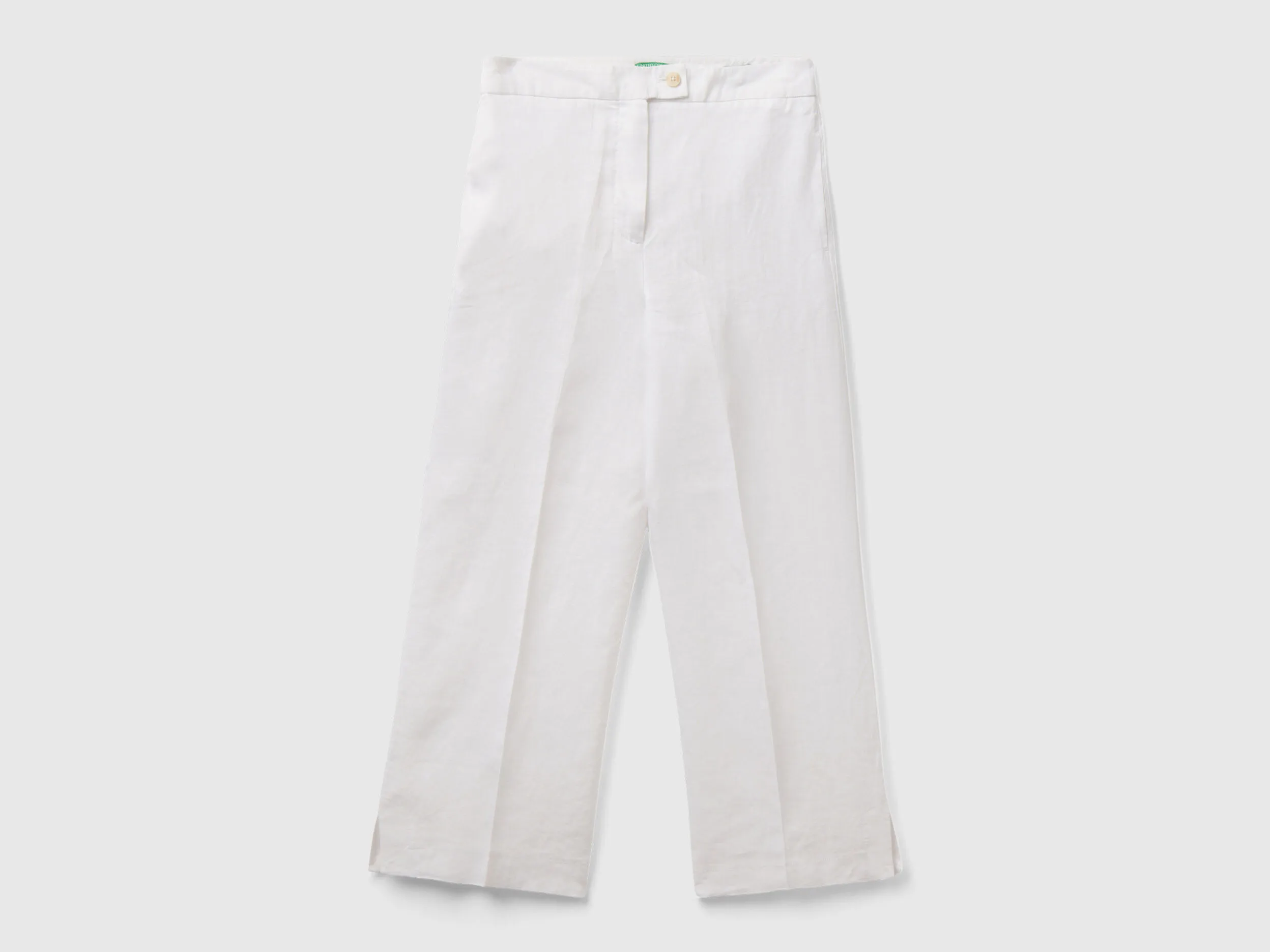 Pantalón corto de lino puro