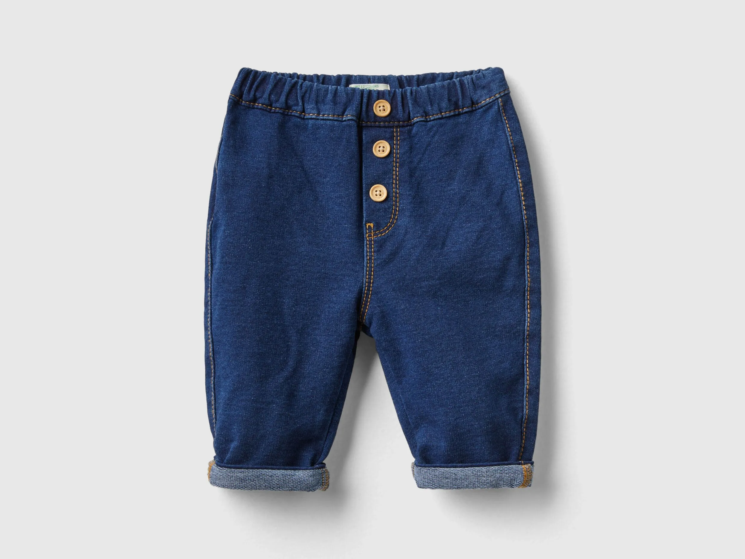 Pantalón de efecto denim baggy fit