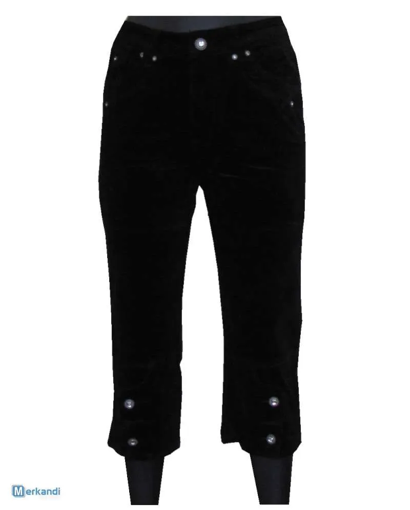 PANTALON 3/4 MUJER MUJER NEGRO S3XL