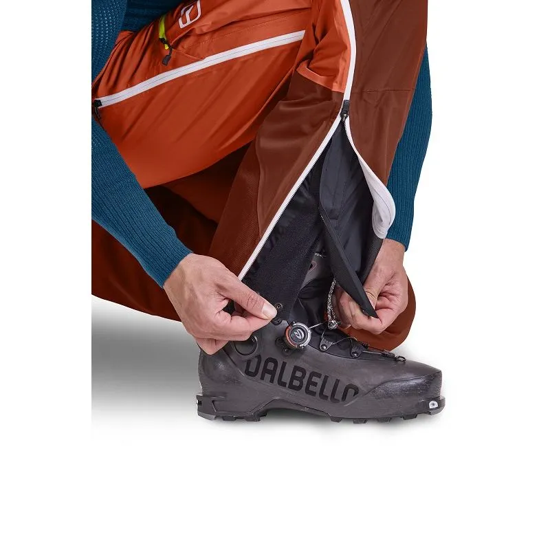Pantalones de hombre Ortovox 3l Ortler (Clay Orange)