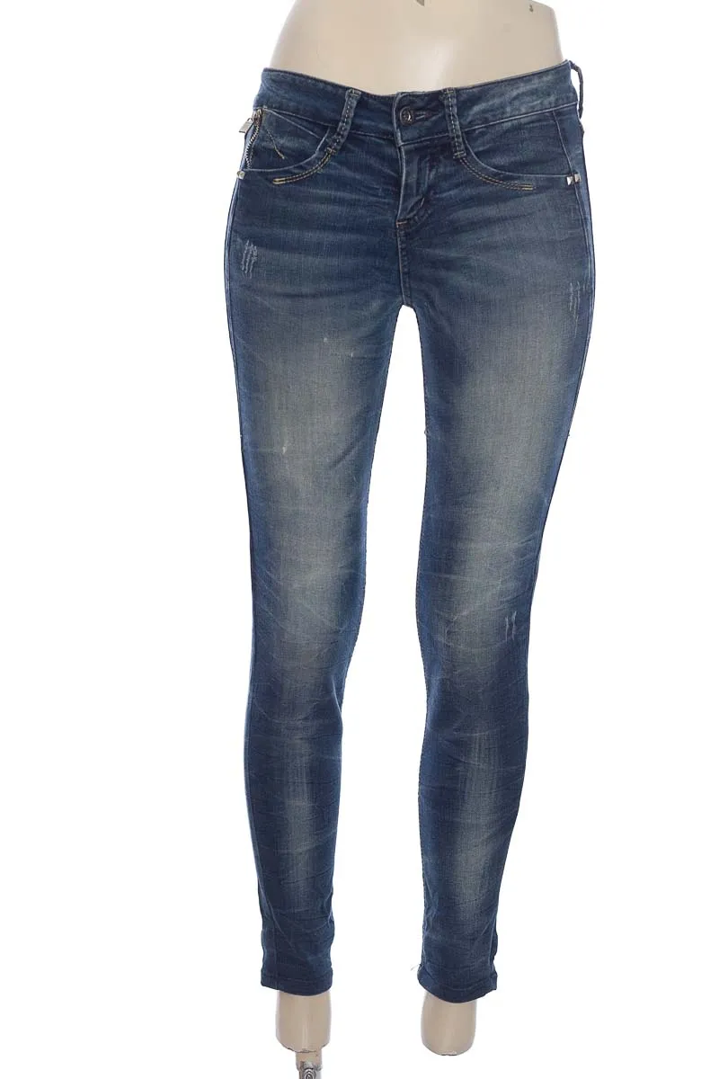 PANTALóN COLOR AZUL  B.KUL 