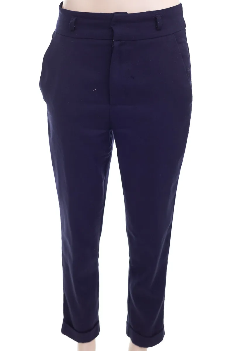PANTALóN COLOR AZUL  STRADIVARIUS