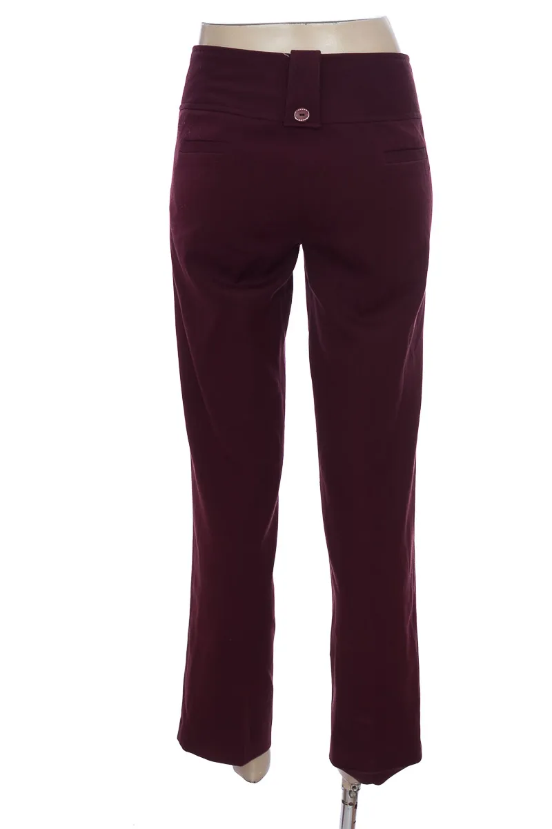 PANTALóN COLOR MORADO  TORY MODA