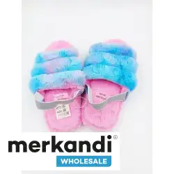 Pantuflas de pelo al por mayor. Colores Surtidos . Pack Mayorista
