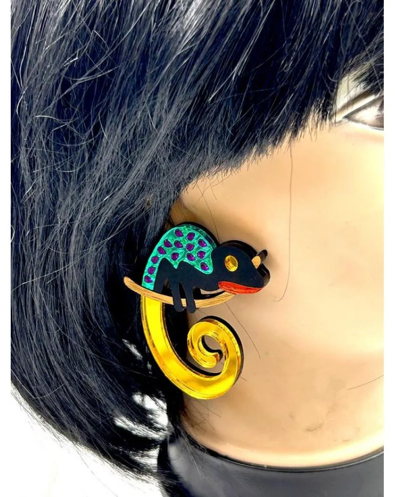 PENDIENTES DE DISEÑO EN MADRID, MODELO CAMALEON, LA MEJOR TIENDA DE PENDIENTES EN MADRID.