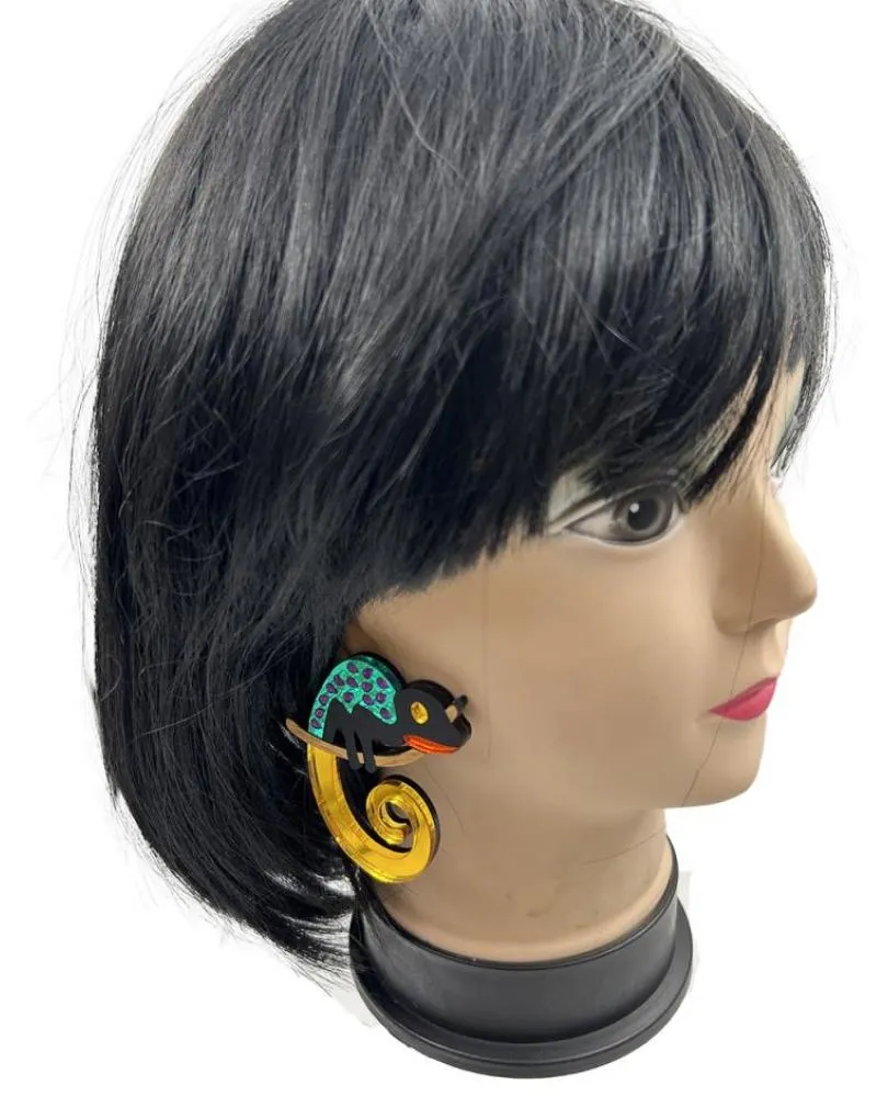 PENDIENTES DE DISEÑO EN MADRID, MODELO CAMALEON, LA MEJOR TIENDA DE PENDIENTES EN MADRID.