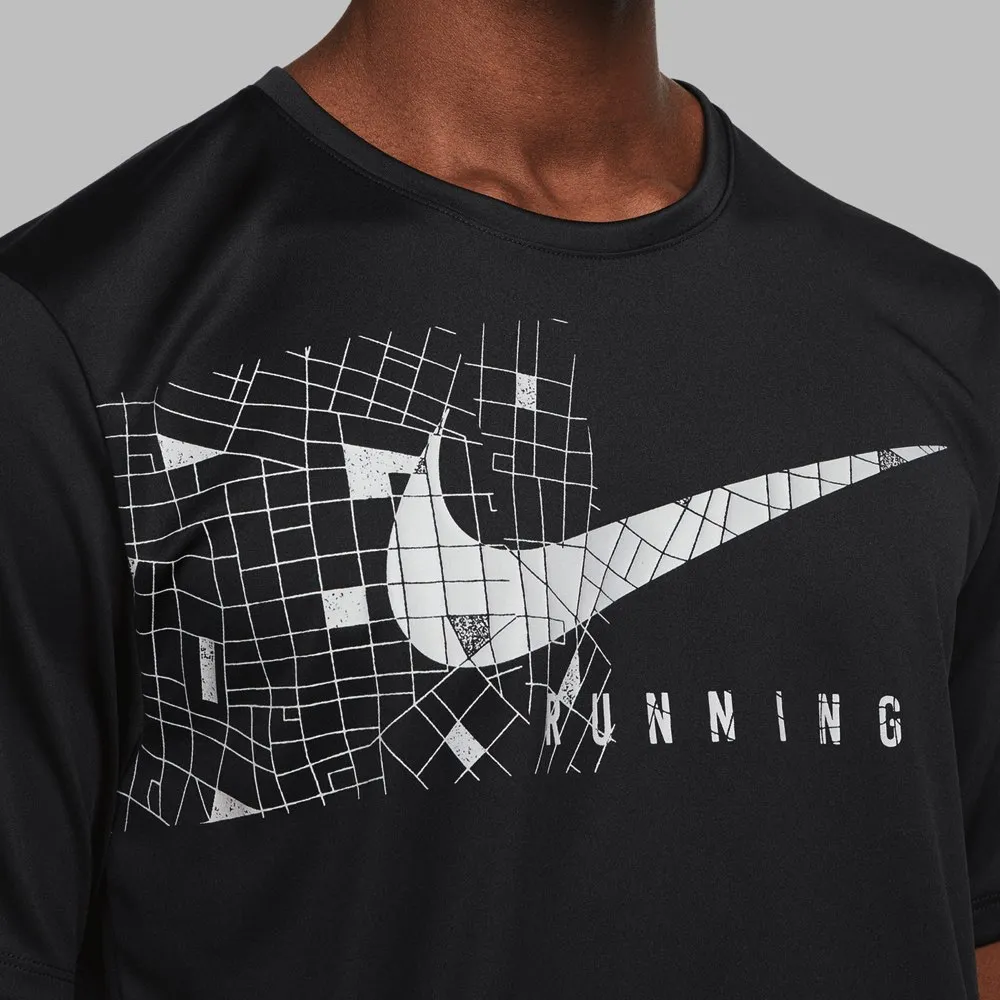 PLAYERA NIKE DRIFIT UV MILER RUN DIVISION HOMBRE
