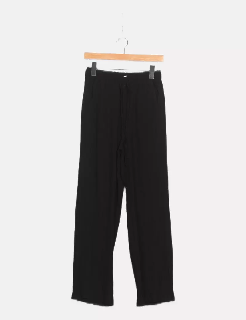 Primark Pantalón negro fluido
