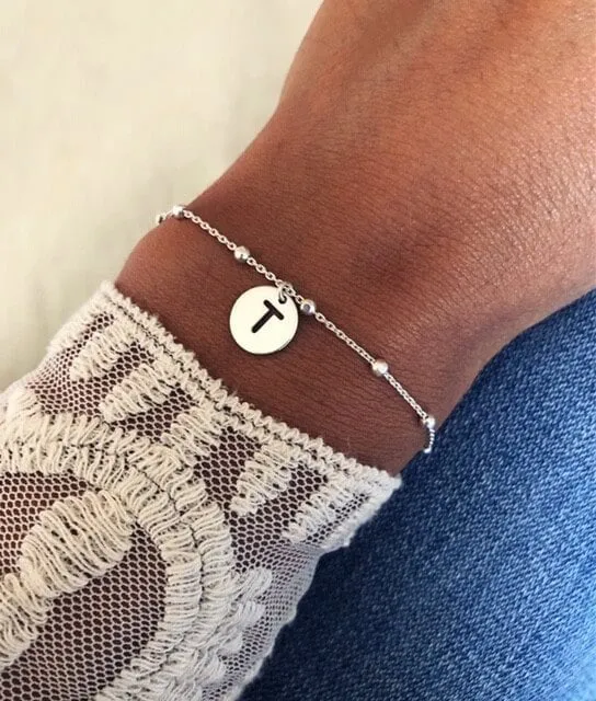 Pulsera Bolitas Inicial