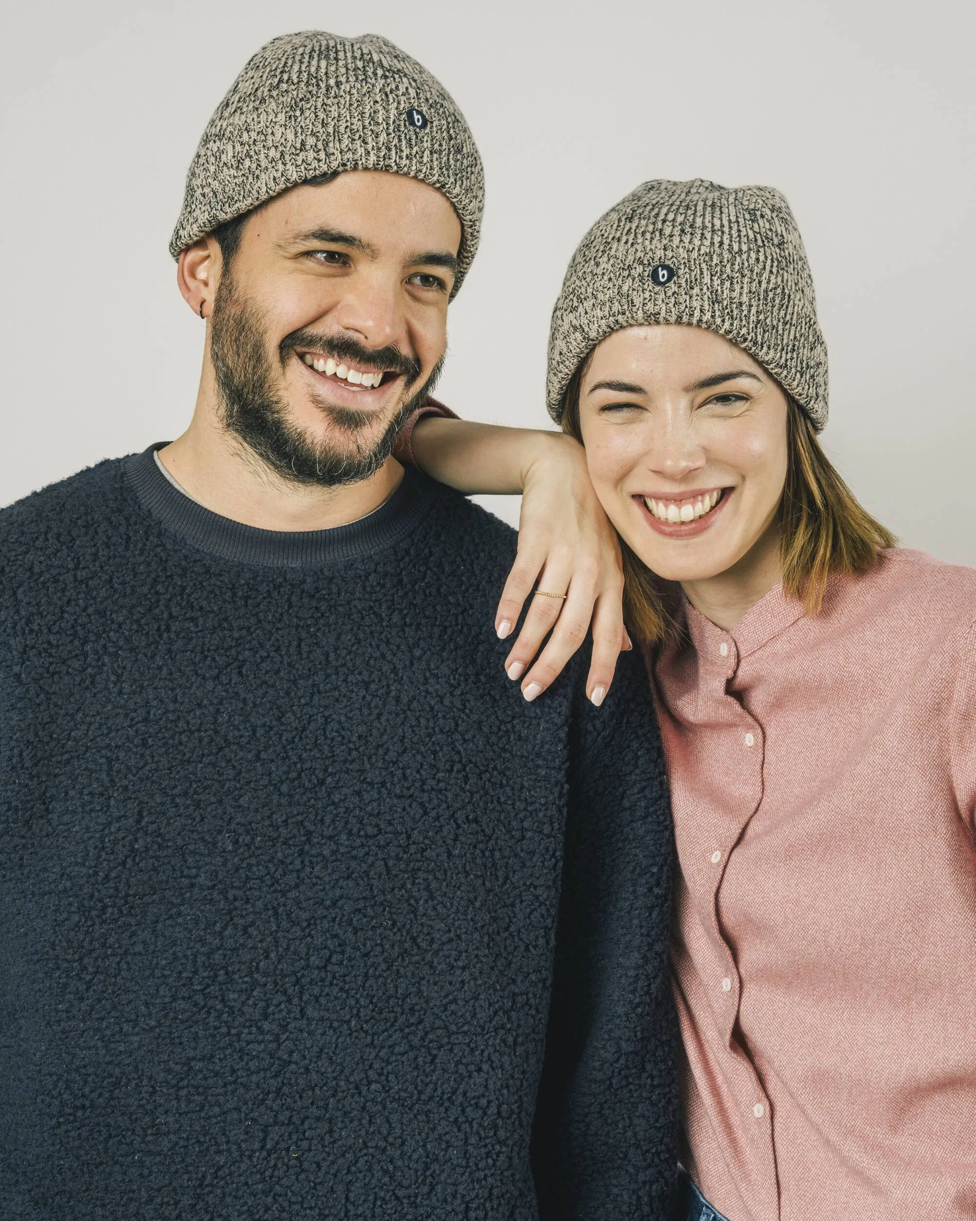 Retro Beanie Beige