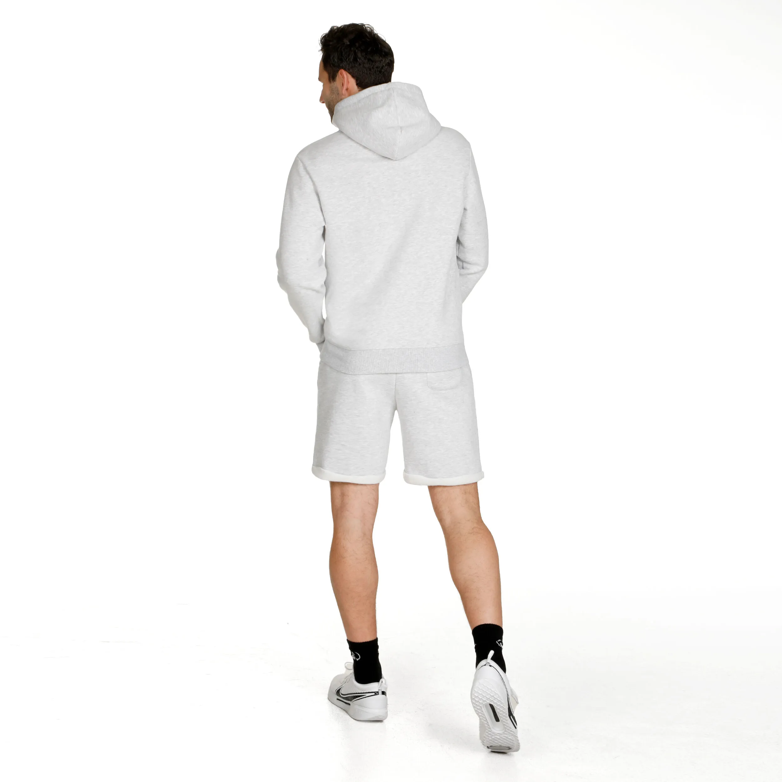 Retro Stripe Block Sudadera Con Capucha Hombres