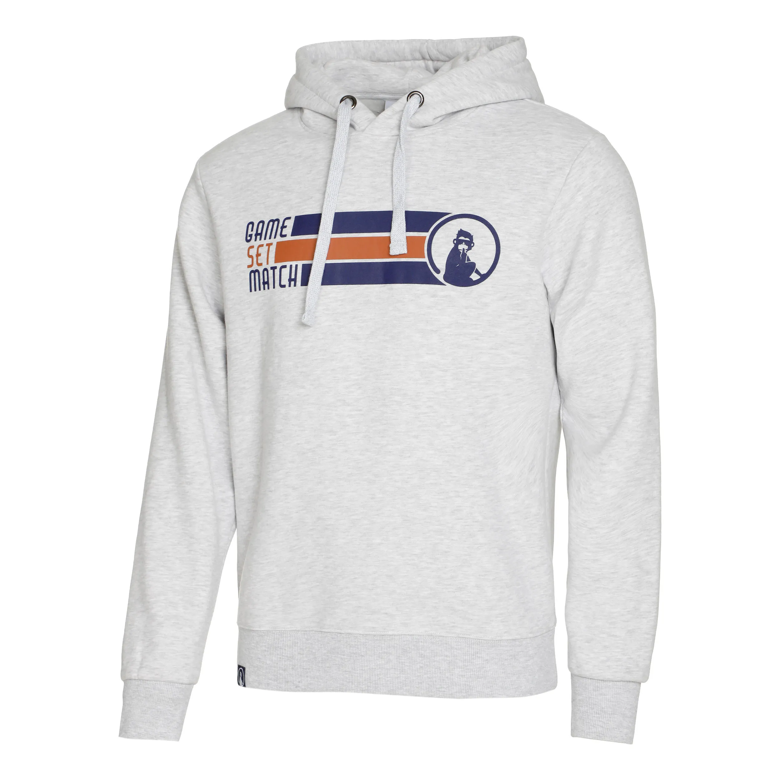 Retro Stripe Block Sudadera Con Capucha Hombres