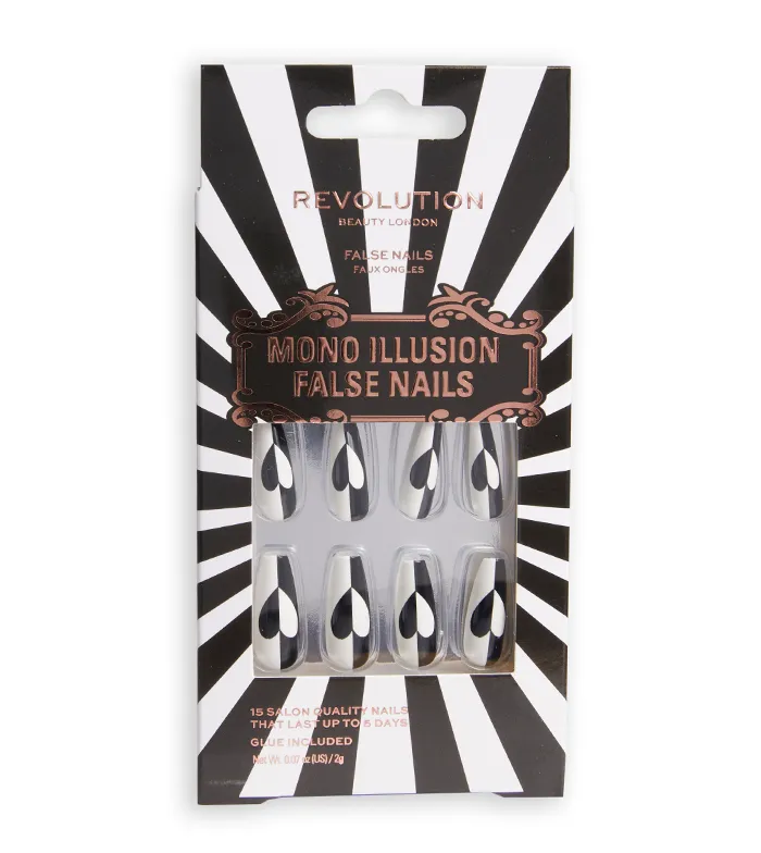 REVOLUTION  *HALLOWEEN*  UAS POSTIZAS  MONO ILLUSION