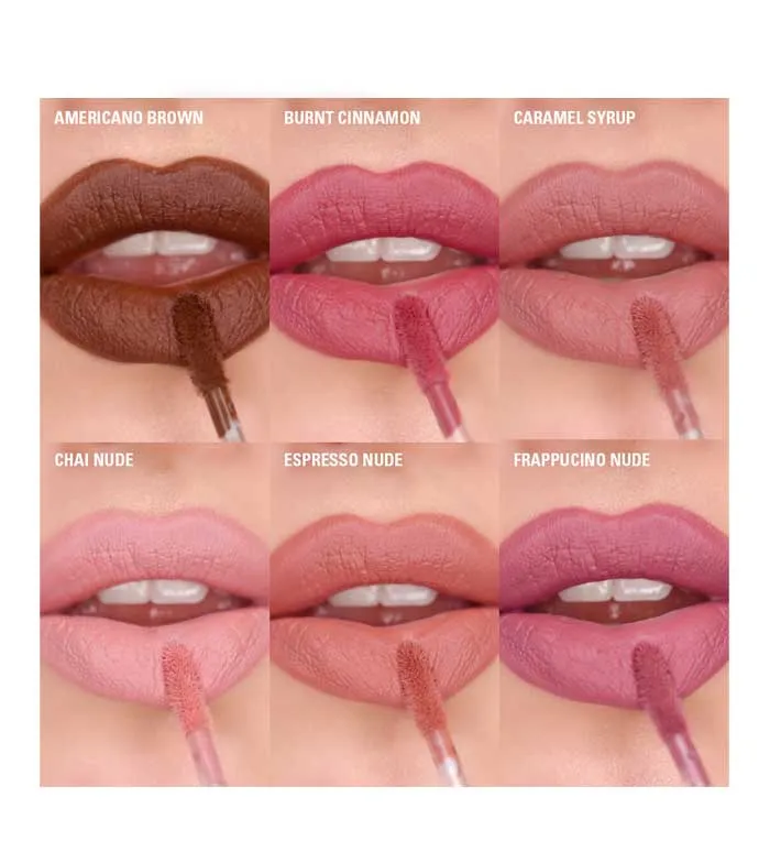 REVOLUTION  LABIAL LíQUIDO IRL WHIPPED LIP CRèME  BURNT CINNAMON