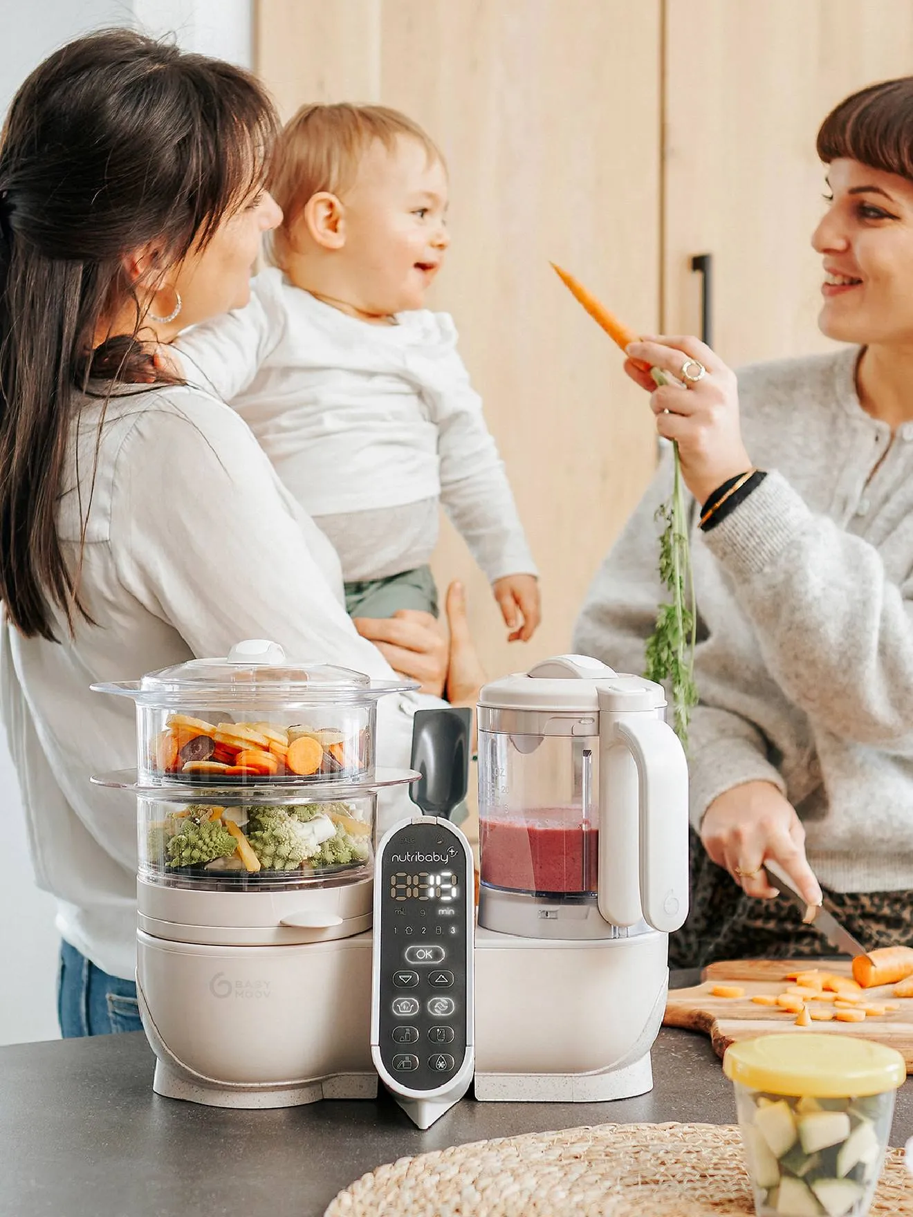 Robot multifunciones BABYMOOV Nutribaby+