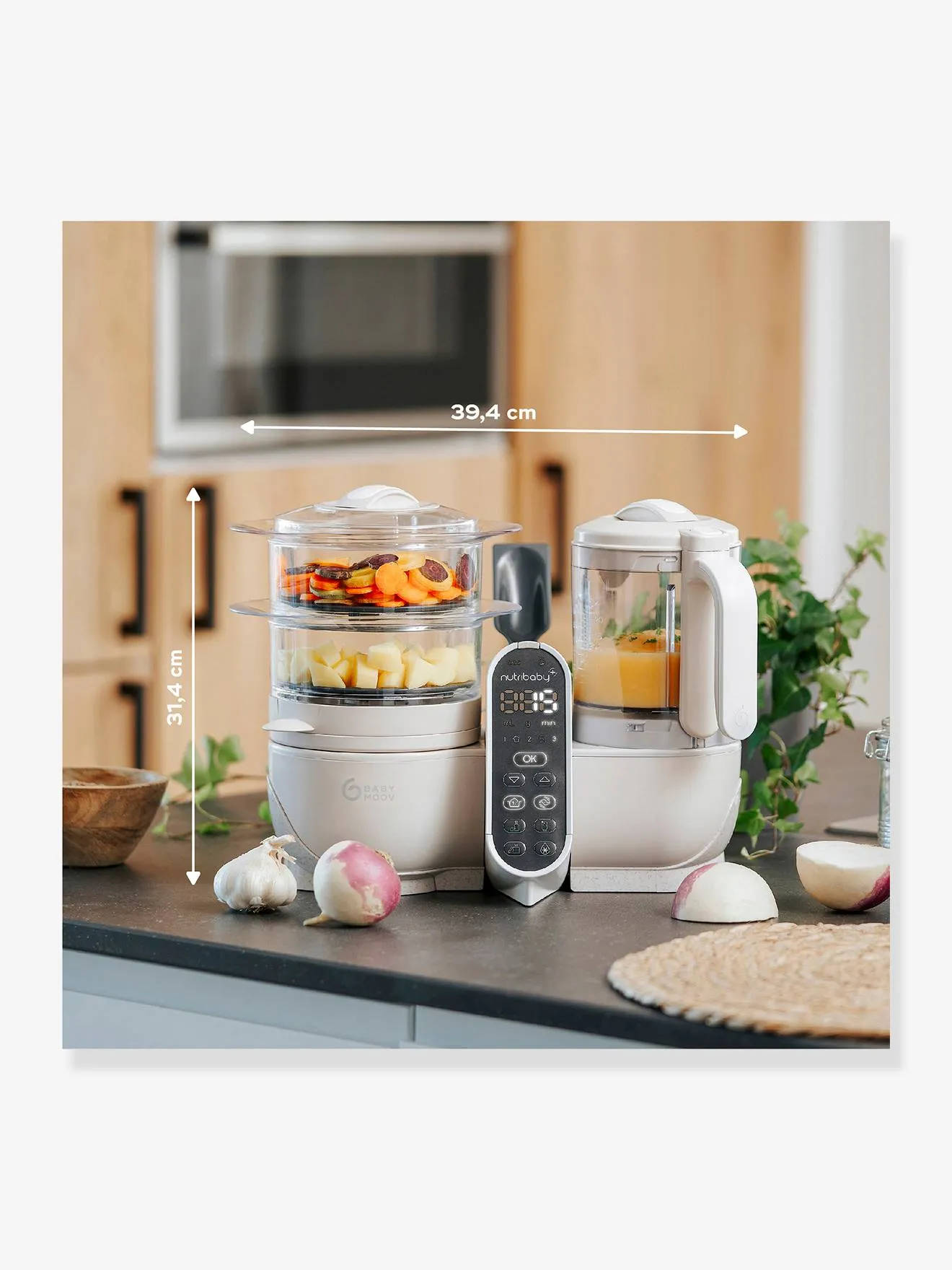 Robot multifunciones BABYMOOV Nutribaby+
