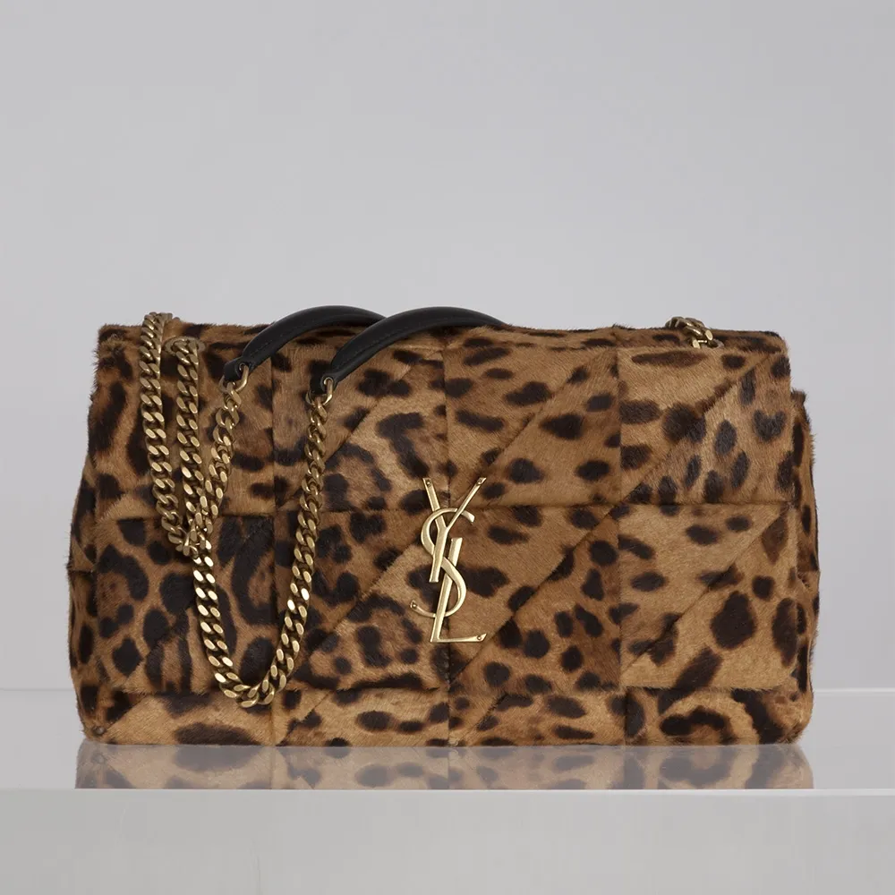 Saint Laurent Bolso Jamie Medium Leopard