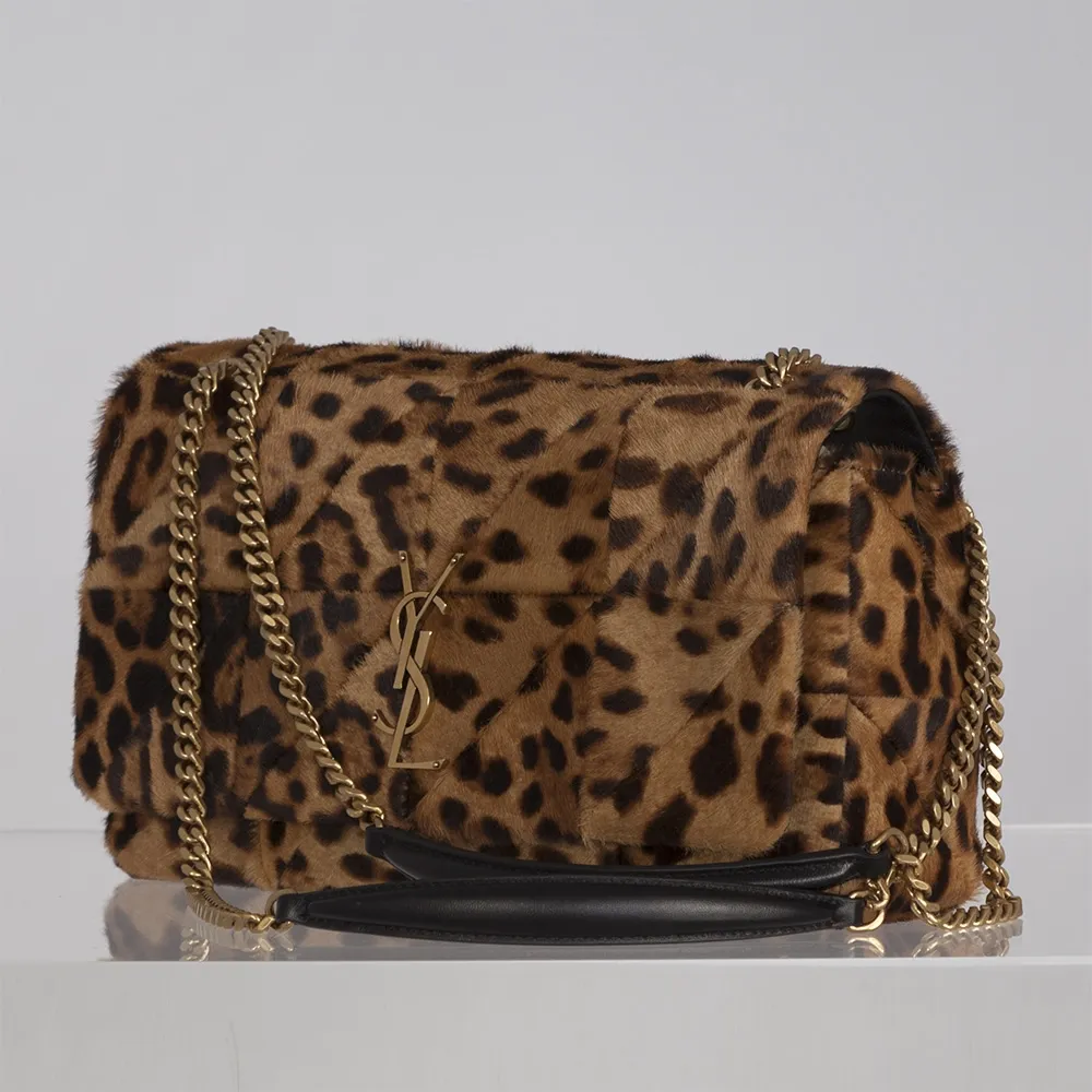 Saint Laurent Bolso Jamie Medium Leopard