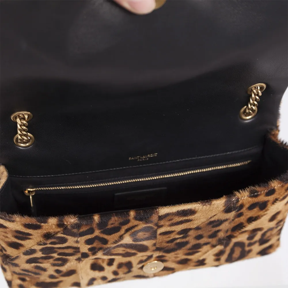 Saint Laurent Bolso Jamie Medium Leopard