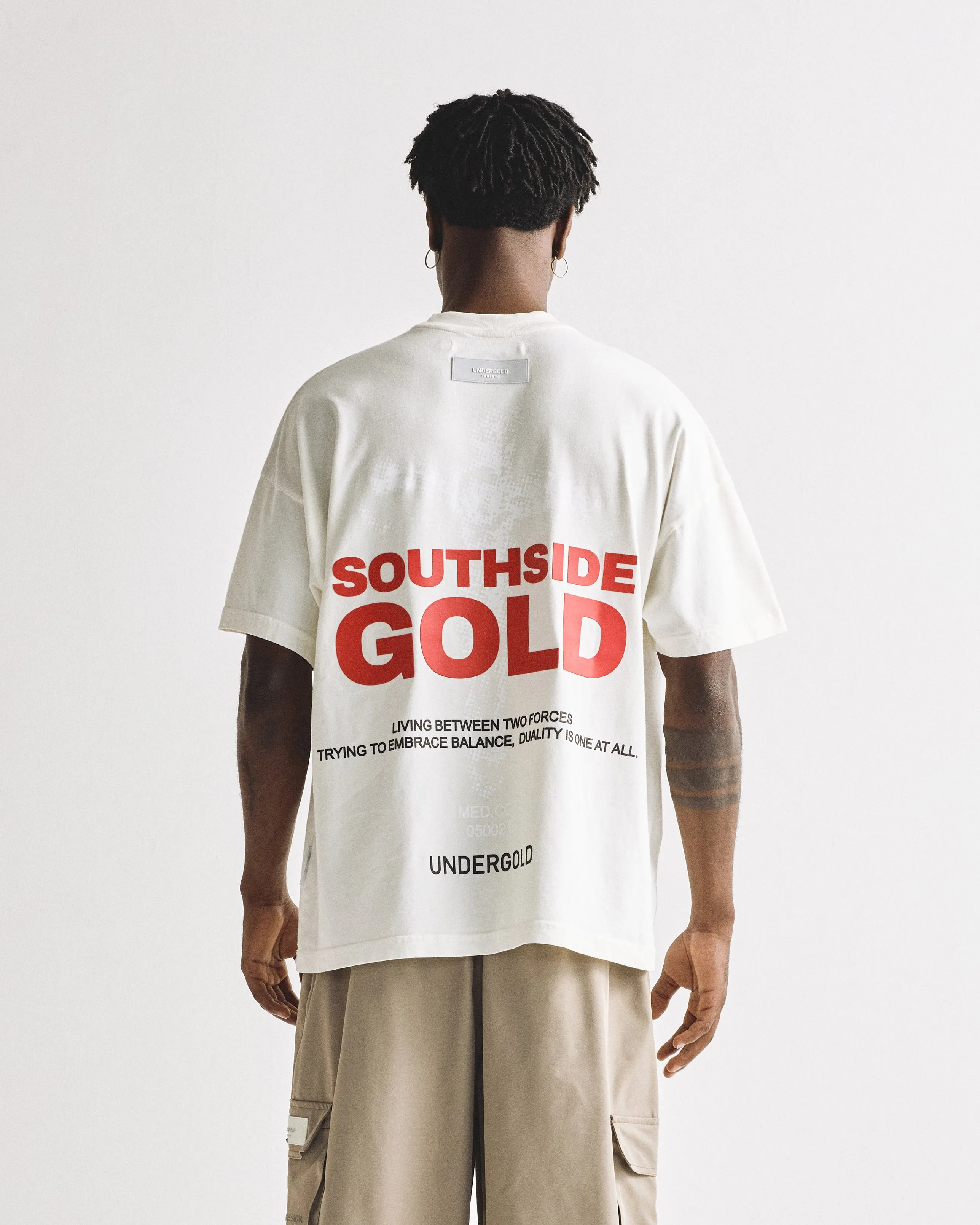 SANCTUS CHRIST  TSHIRT CREAM