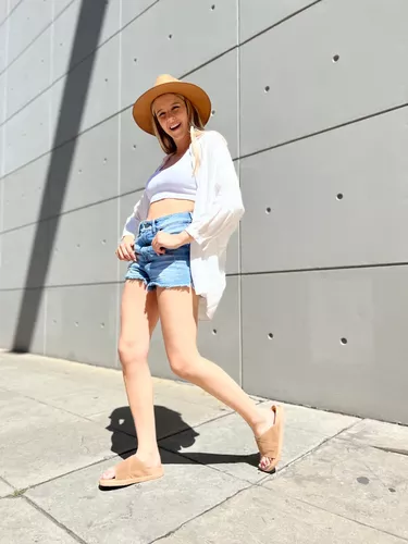 SANDALIA DE MUJER BAJITA CRUZADA COMODA LIVIANA MODA ART420