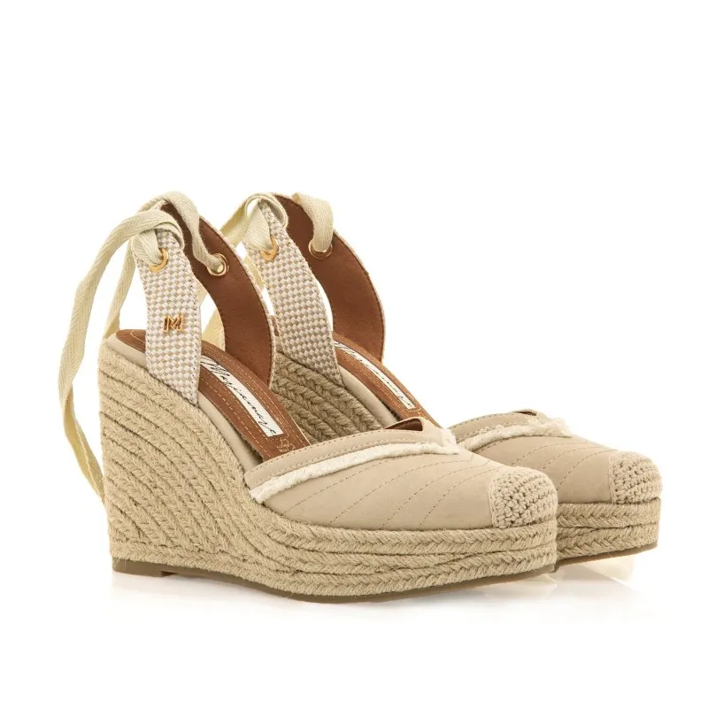 Sandalias Casual de Mujer MARIAMARE 68309 Beige 57173