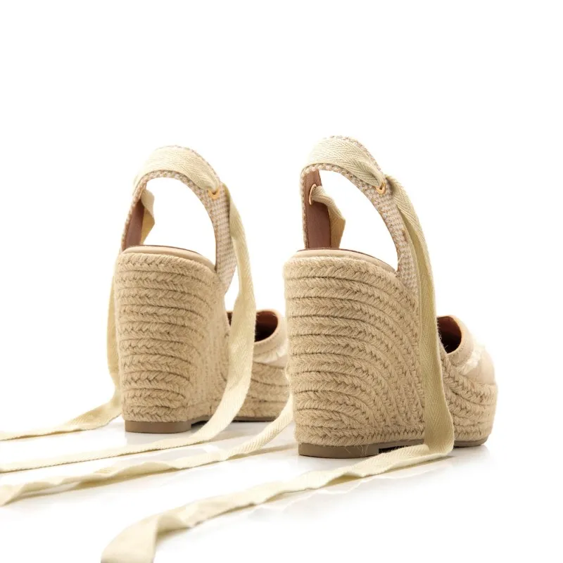 Sandalias Casual de Mujer MARIAMARE 68309 Beige 57173