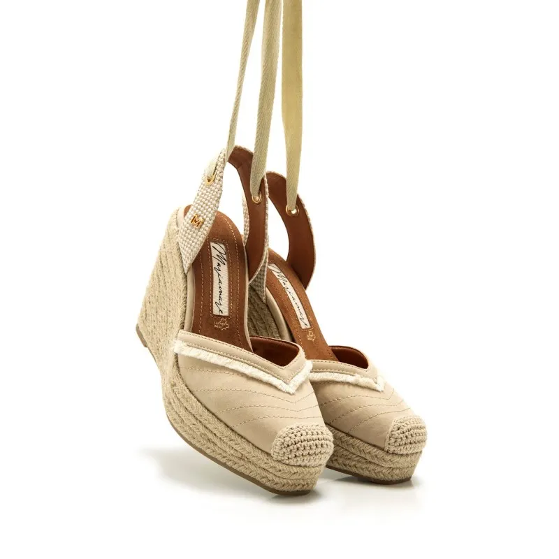 Sandalias Casual de Mujer MARIAMARE 68309 Beige 57173