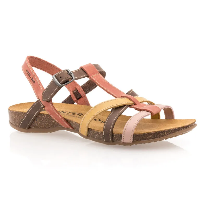 Sandalias mujer rosa