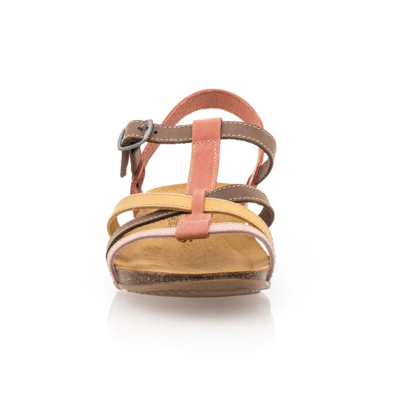 Sandalias mujer rosa