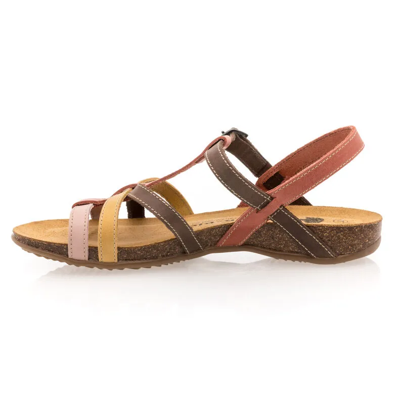 Sandalias mujer rosa