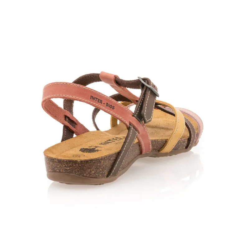 Sandalias mujer rosa