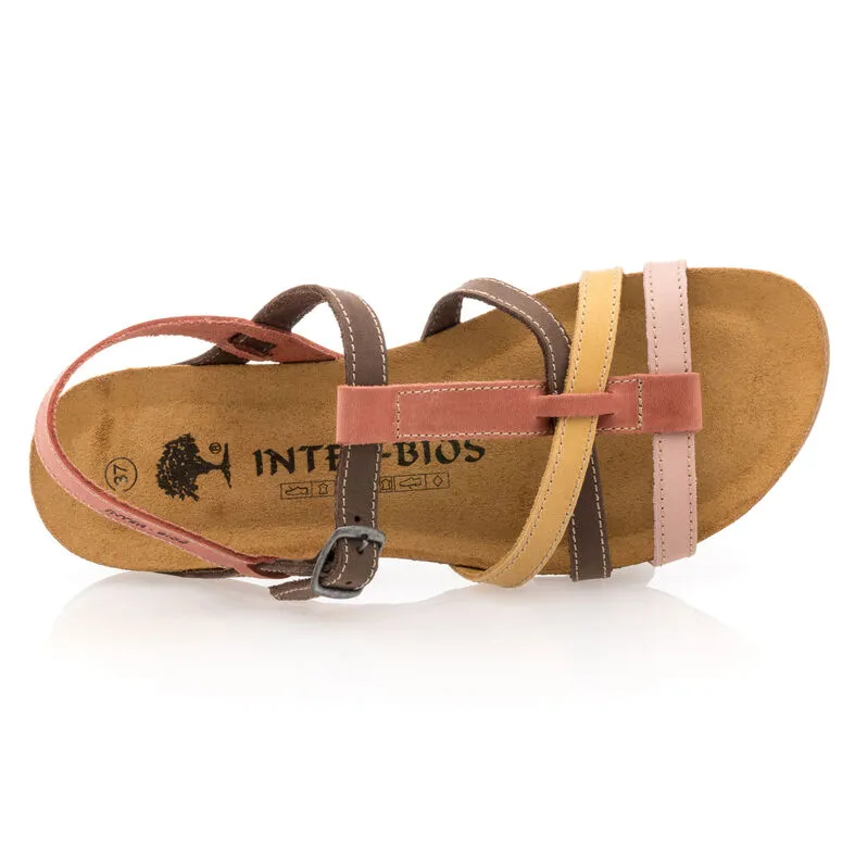 Sandalias mujer rosa