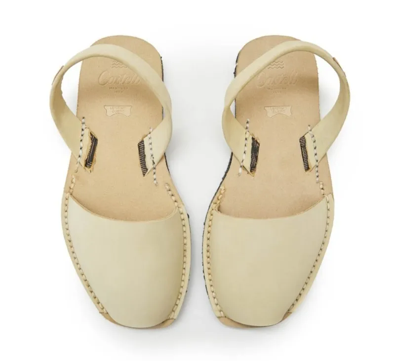 Sandalias Y Zue Castell 1053 nobuk beig