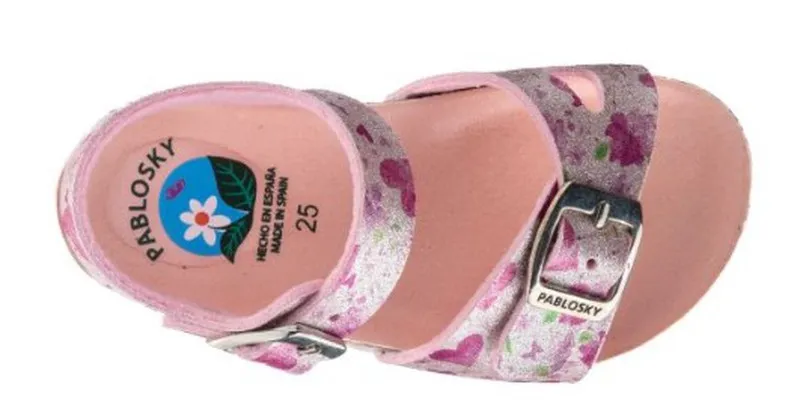 Sandalias Y Zue Pablosky 428670 piel vegana combinados