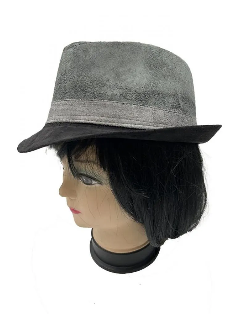 SOMBREROS HOMBRE TRILBY GORROS GRISES MODA MASCULINA