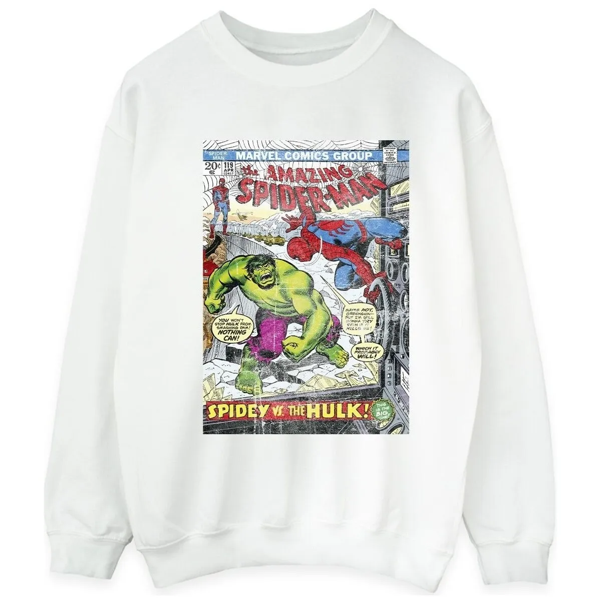 SPIDERMAN VS HULK COVER