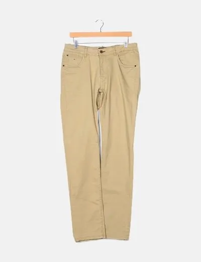 Springfield Pantalón marrón básico