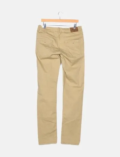 Springfield Pantalón marrón básico