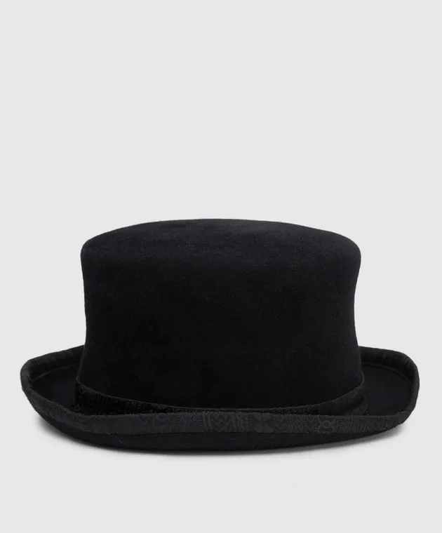Stefano Ricci Patterned silk hat for children