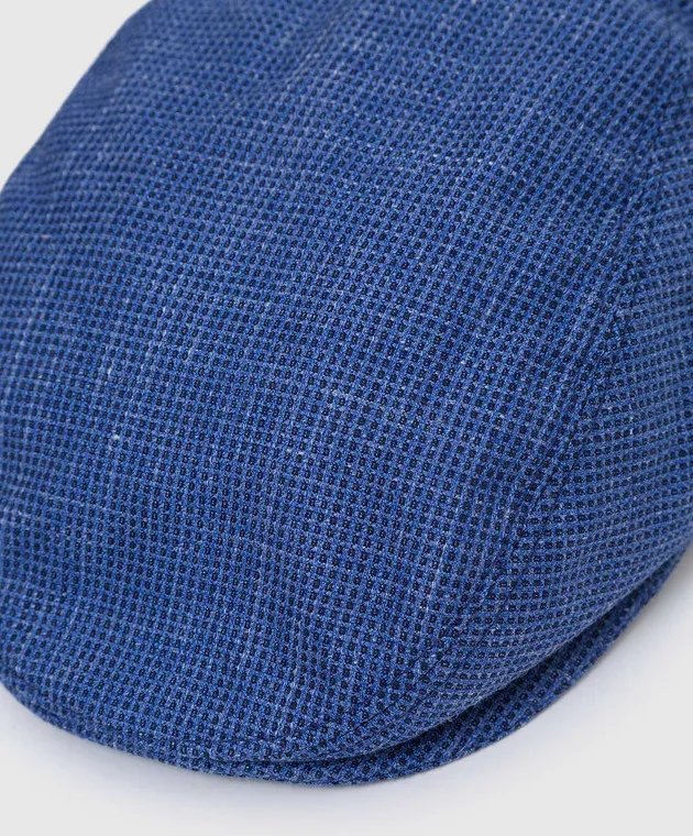 Stefano Ricci Patterned wool cap for children